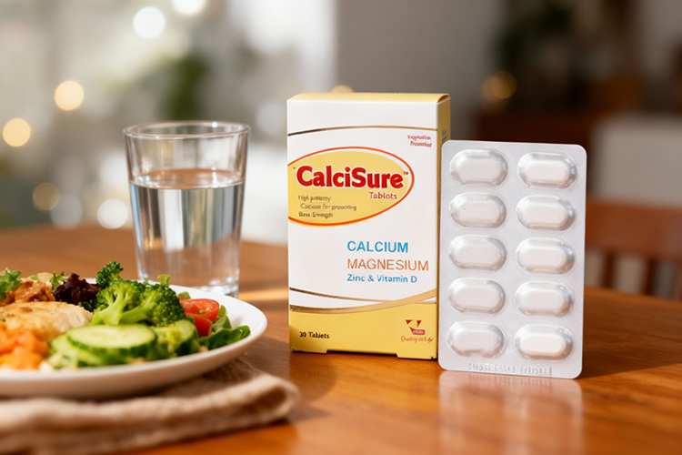 نحوه مصرف قرص کلسی شور بعد از غذا